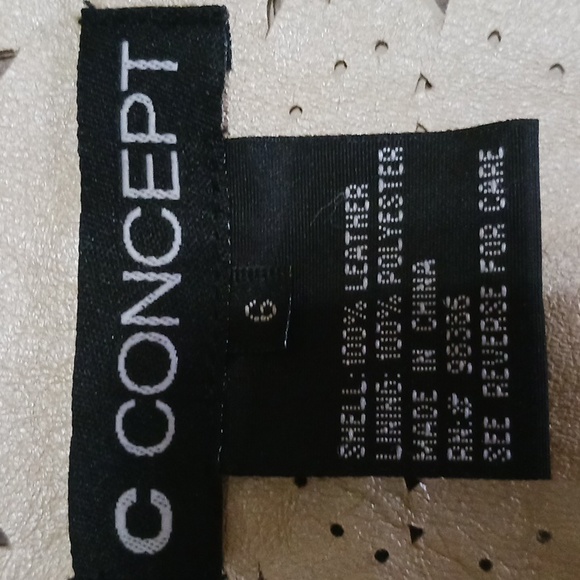 C Concept 100% Leather Womens Jacket - Picture 5 of 13